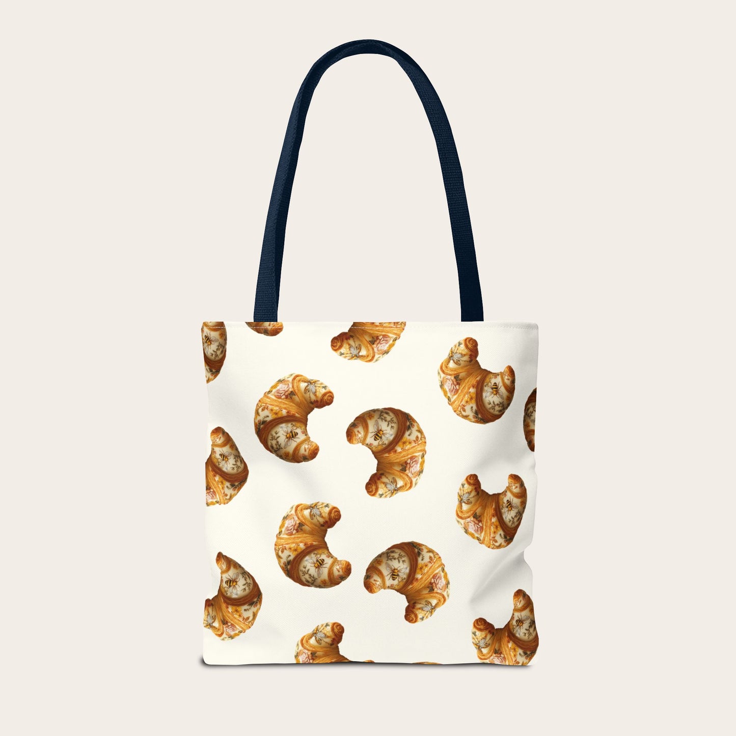 Croissant Tote in Alabaster