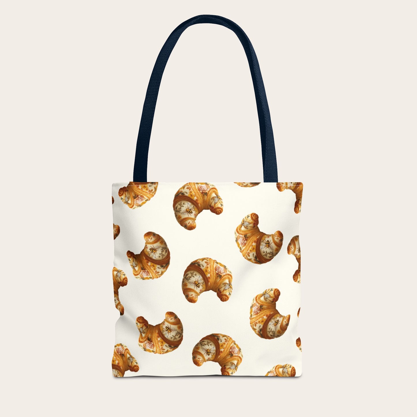 Croissant Tote in Alabaster