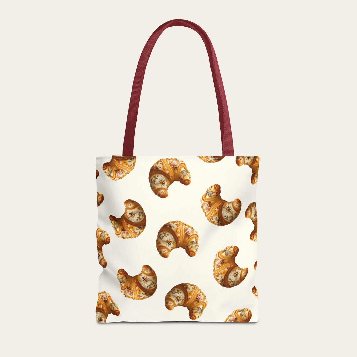 Croissant Tote in Alabaster