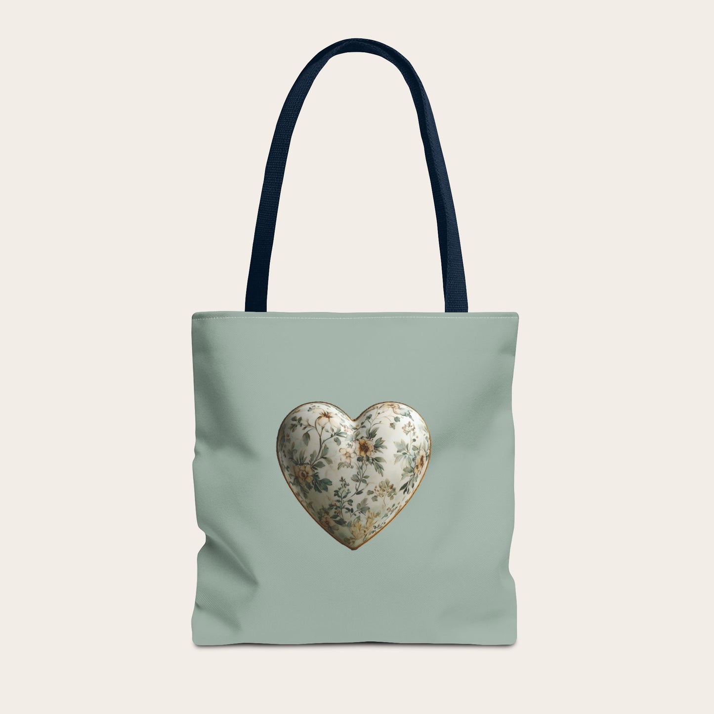Floral Heart Tote in Rona