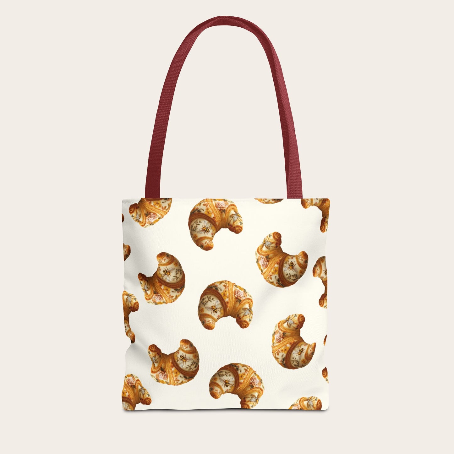 Croissant Tote in Alabaster