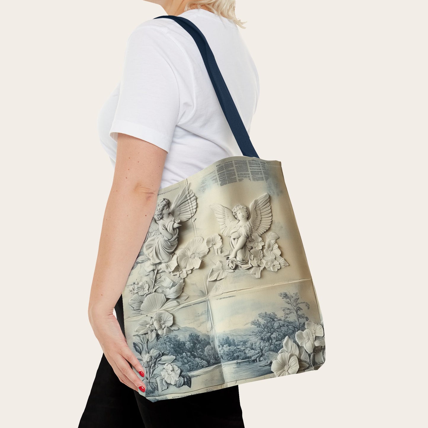 Ethereal Cherub Relief Tote